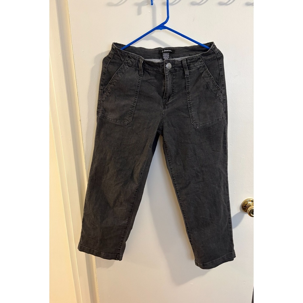 D Jeans Mid-Rise Cropped Jeans Women's